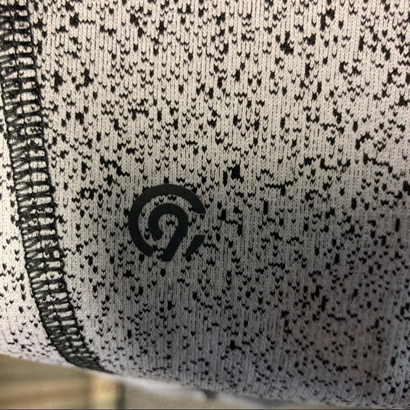 CHAMPION  Sz XL Ombre Tiny Dots Leggings Activewear Tights w/ Pockets - Picture 5 of 7